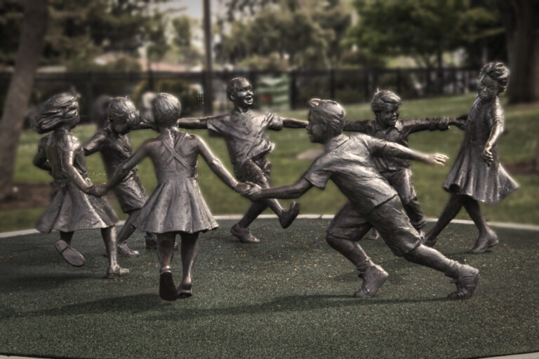 Children playing